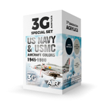 Набор красок AK interactive US Navy & USMC Aircraft Colors 1945-1980 Set 3G, 3 краски