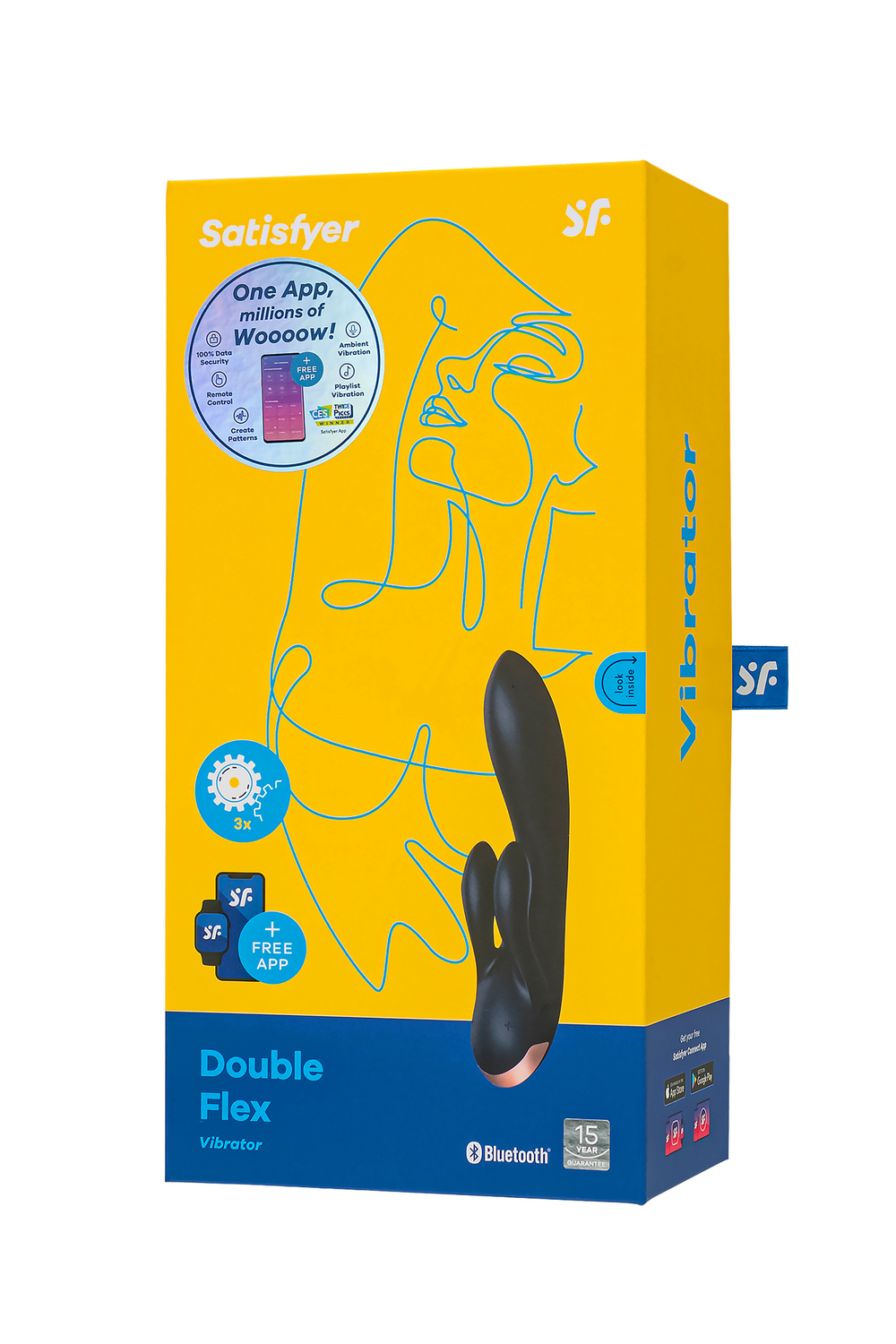 Вибратор-кролик Satisfyer Double Flex