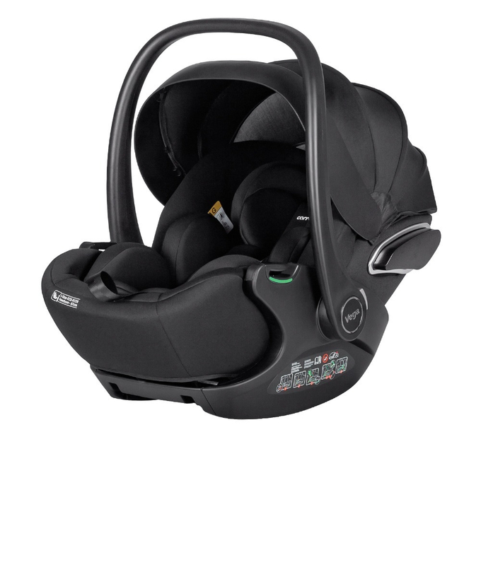 Carrello Автокресло Vega Absolute Black