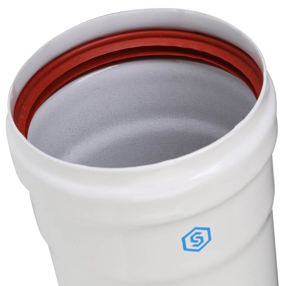 STOUT Элемент дымохода Ø 80 труба 500 мм п/м (M-F Ø 80 L=500)