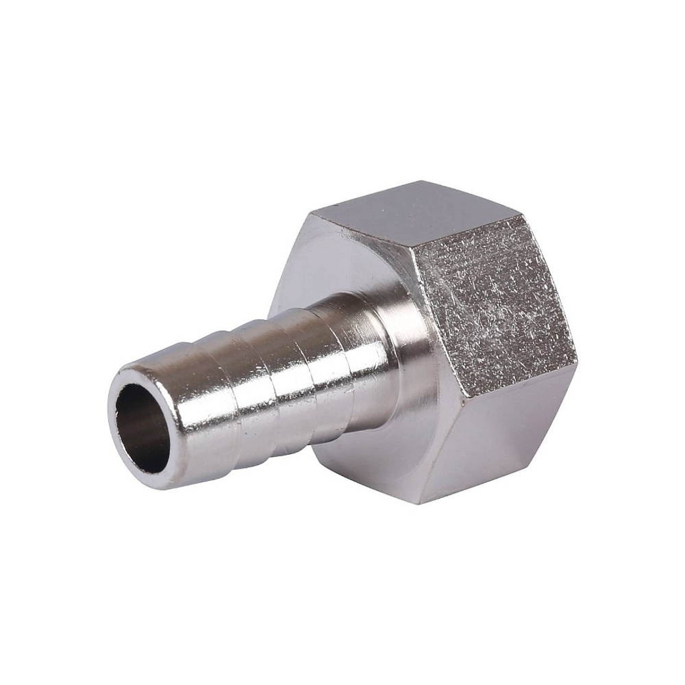 Штуцер с внутренней резьбой STOUT SFT 0066 - 1/2" x 12 мм (латунь никелированная)