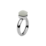 Кольцо Qudo Firenze Light Grey Opal 17.2 мм 610321 BW/S размер 17,2