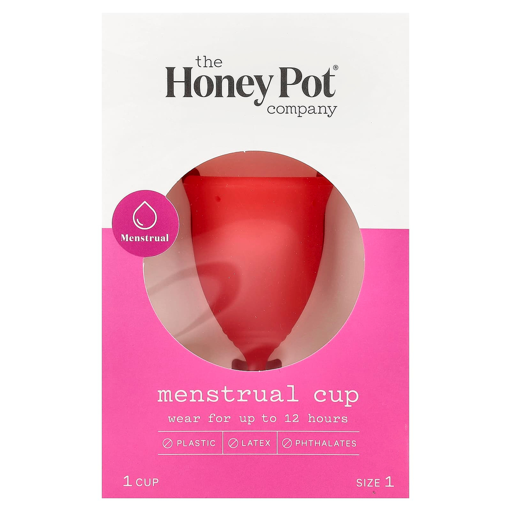 The Honey Pot Company, Менструальная чаша, размер 1`` 1 чашка