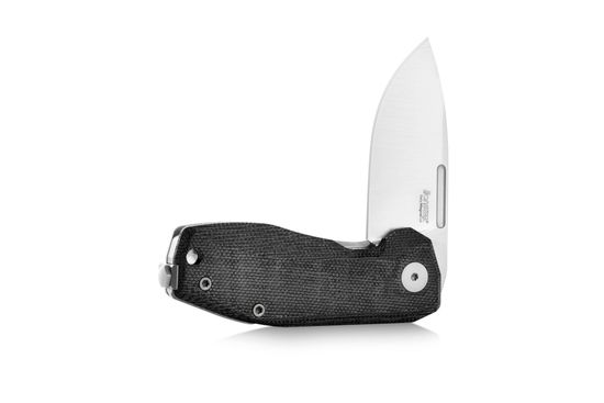 Нож Lion Steel NANO L/NA01CVB, сталь клинка CPM-Magnacut, рукоять титан