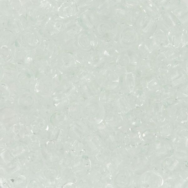 Бисер Zlatka 11/0 (2.1 мм), 100 г (10х10 г), №0001 прозрачный, GR
