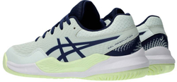 детские Кроссовки теннисные Asics Gel-Resolution 9 GS - pale mint/blue expanse
