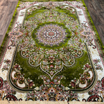 Турецкий ковер AMANA 5407A GREEN-CREAM