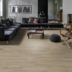 Паркетная доска Kahrs Дуб Туман Ультраматовый Лак (OAK DIM)