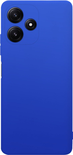 Мягкий Soft Touch чехол из силикона для POCO M6 PRO 5G / REDMI NOTE 12R с бархатной подкладкой