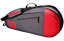 Сумка теннисная Wilson Team 3 Pk - red/grey