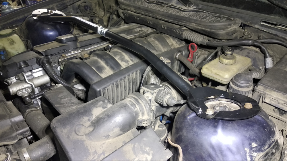 Распорка передних стоек (регулируемая) BMW E36 (ПОД ЗАКАЗ)