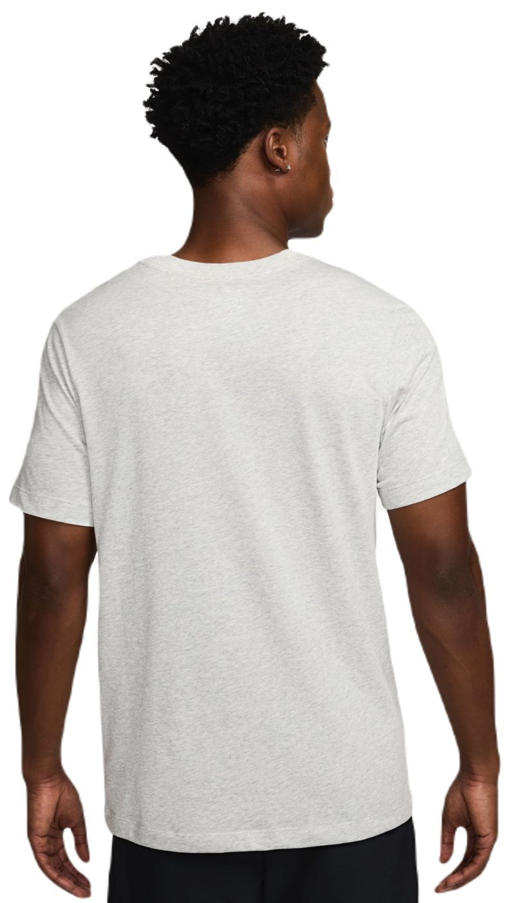 Мужская теннисная футболка Nike Court Dri-Fit Printed T-Shirt - серый