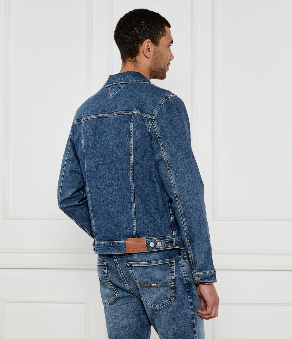 Джинсовая куртка Ryan Tommy Jeans - голубой(DM0DM21047)