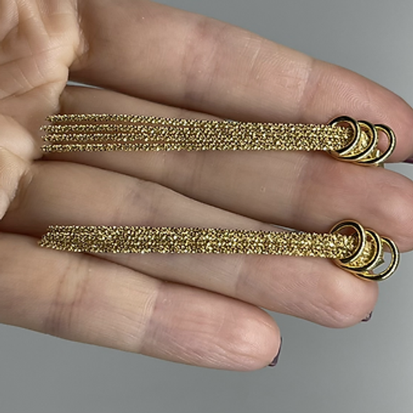 Серьги Ольга Gold