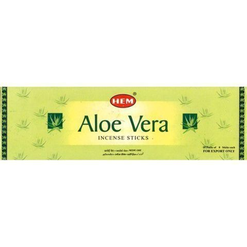 HEM Aloe Vera четырехгранник Благовоние Алоэ Вера