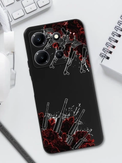 Чехол на Infinix NOTE 30i с принтом