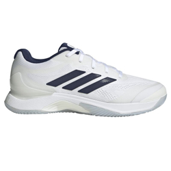 Женские теннисные кроссовки Adidas Avacourt 3 Clay - cloud white/dark blue/crystal sky