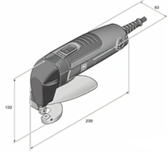 Ножницы шлицевые Fein BSS 1.6 E