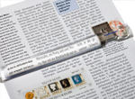 Лупа линейка для чтения 25см Magnifier