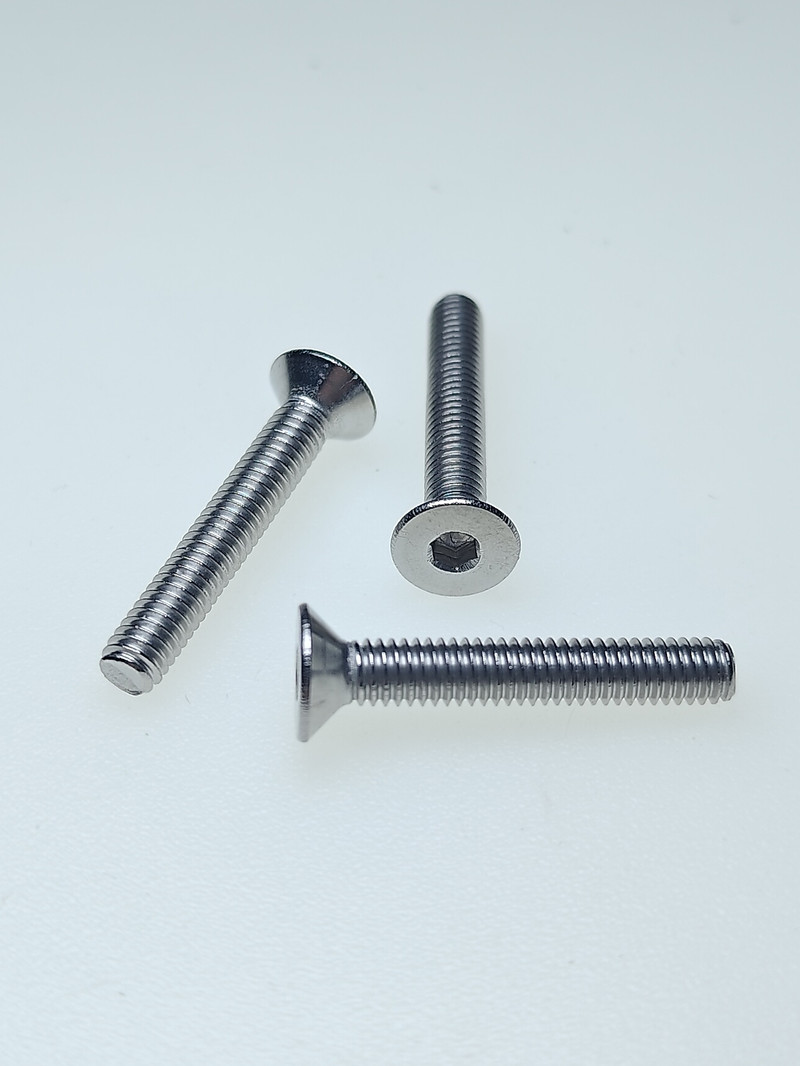 4х25 Винт потай с внут.шестигр. нерж. А2-70 DIN7991 (10 шт.)