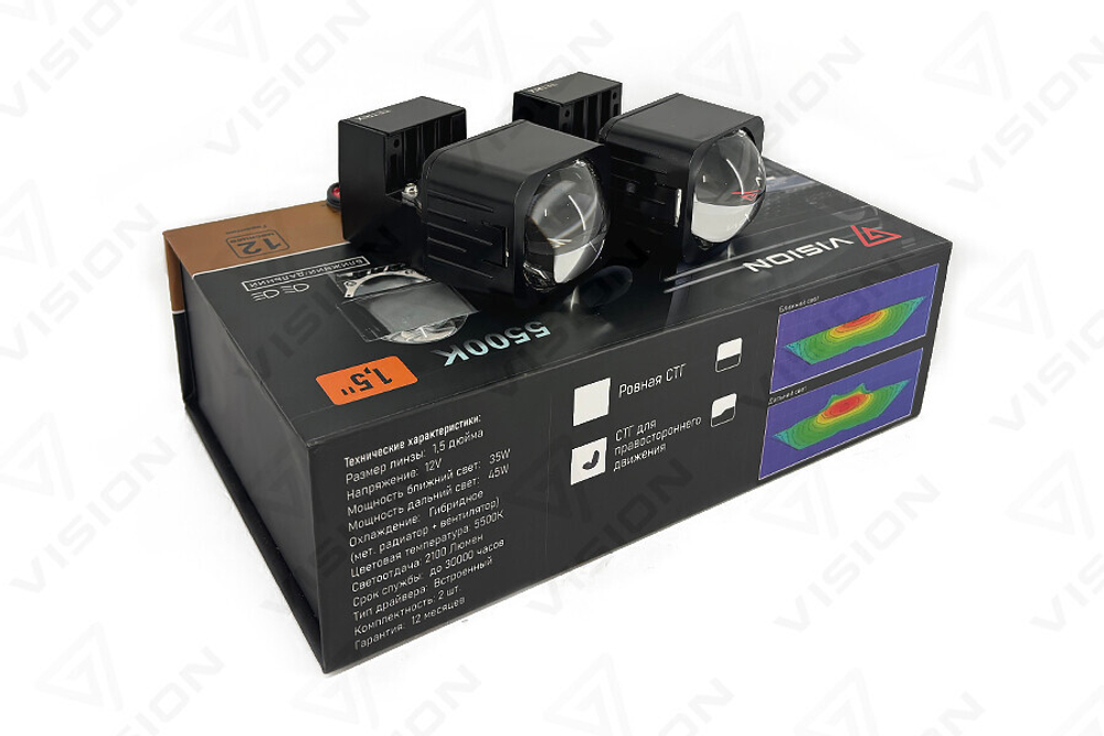 Bi-Vision Bi-Led Tetrix 1.5 (СТГ со ступенькой)