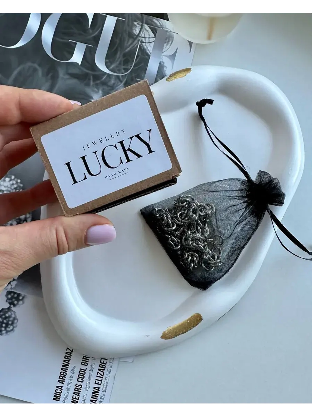 Колье на шею чокер