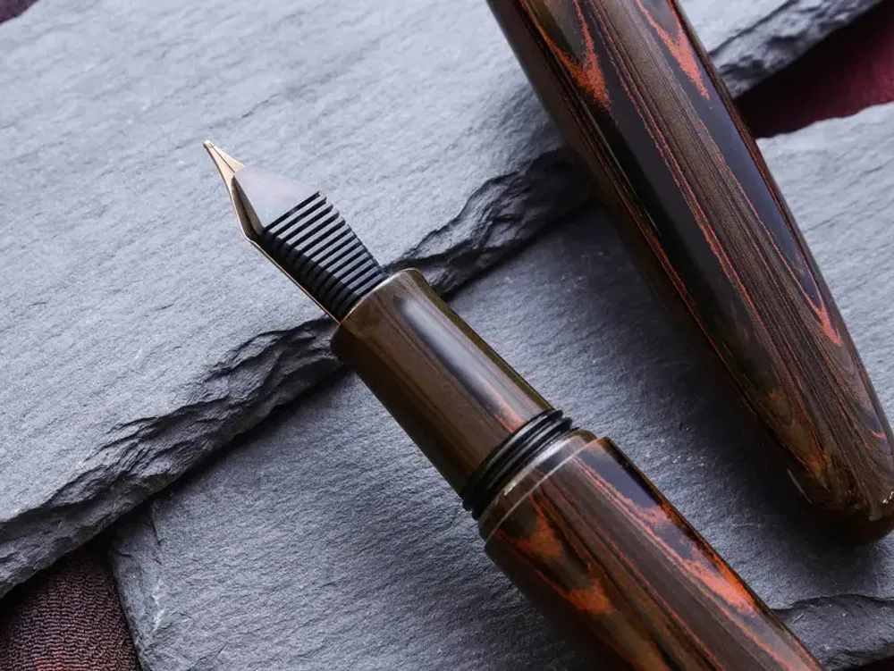 Перьевая ручка Wancher Dream Pen Makoto Ebonite с пером F (WA247) 5