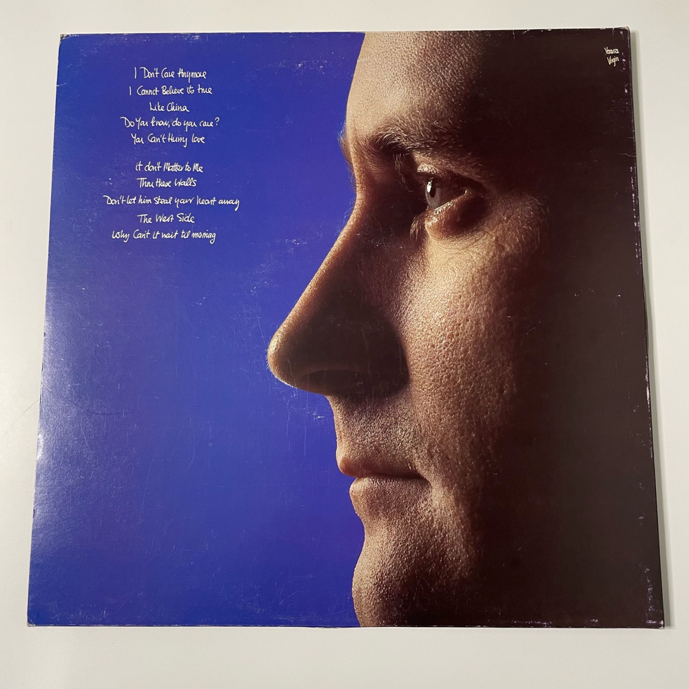 Винтажная виниловая пластинка LP Phil Collins, Hello, I Must Be Going (Англия 1982)