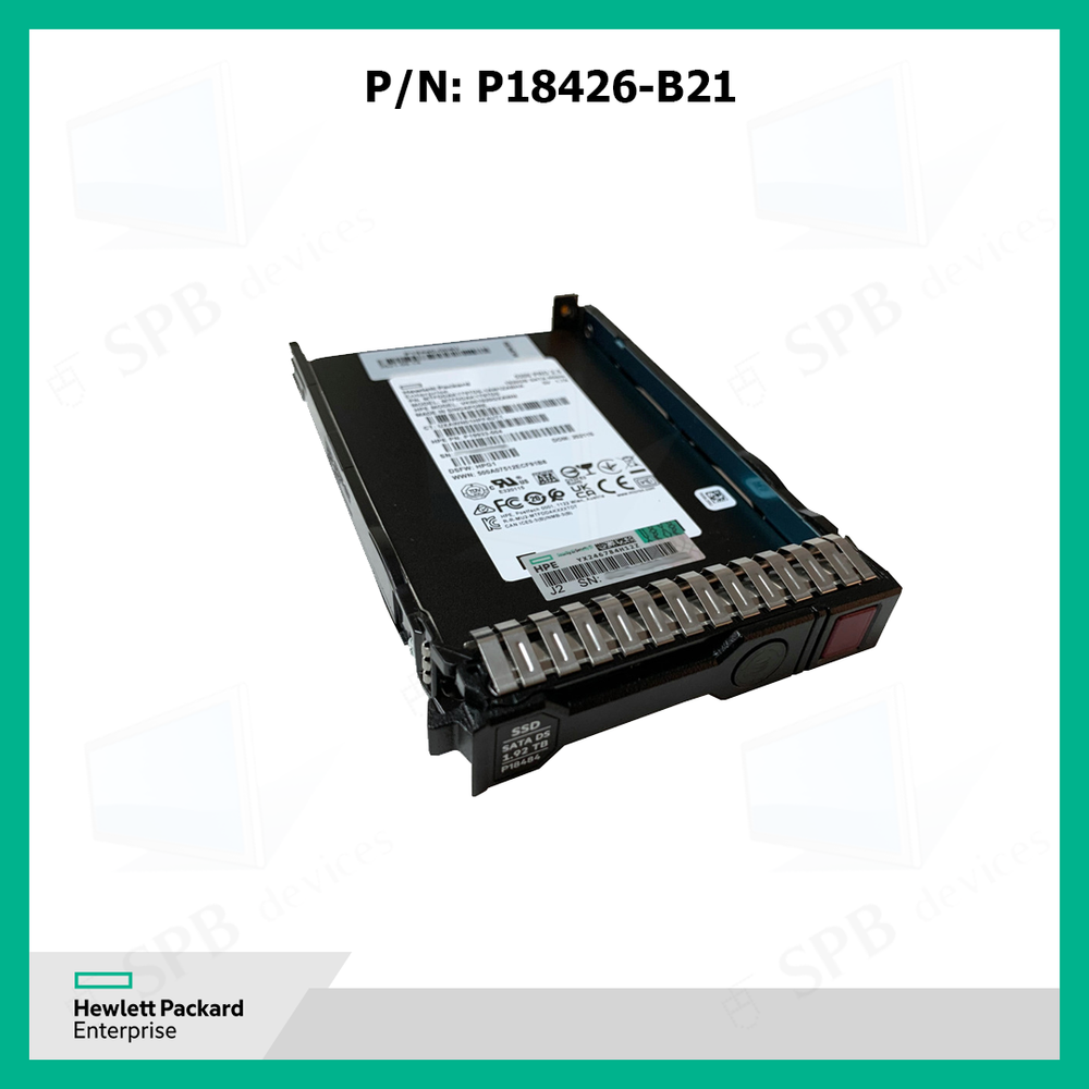 Жесткий диск HPE 1.92 TB SSD SATA P18426-B21