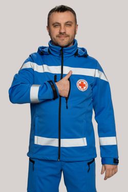 Костюм демисезонный мужской Скорая помощь MedicLine SOFTSHELL