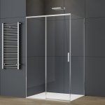 Душевой уголок Vincea Софт 2 (Soft 2) VSR-3SO28011CL, 1100*800, хром, стекло прозрачное