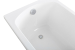 Ванна акриловая Cezares ECO-175-75-41-W37 с ножками LEG-KIT-150