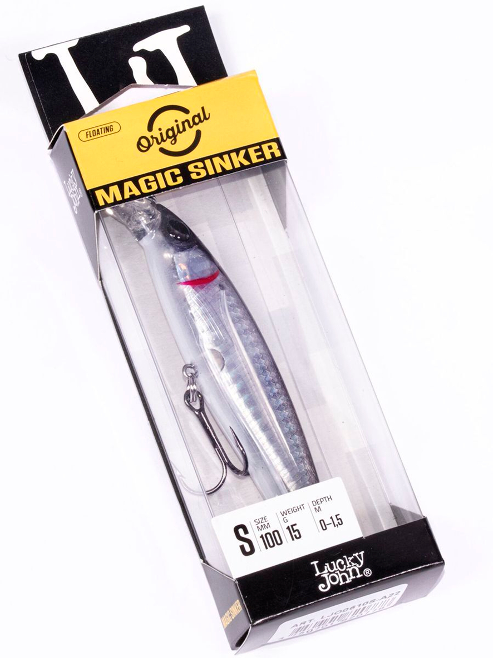 Воблер тонущий Lucky John Original MAGIC SINKER S 10/A04