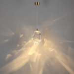 7114/4LA L-VISION ODL25 Подвесной светильник бронзовый/прозрачное стекло/металл IP20 LED 4W 300Лм 3000K 200° 220V GEMME