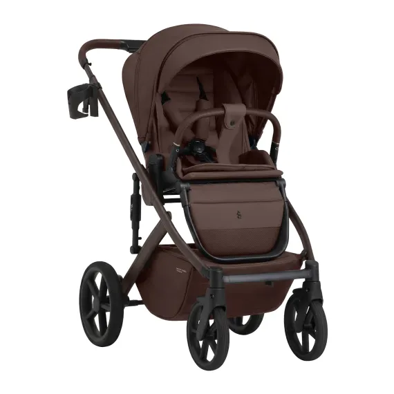 Коляска 2 в 1 SBL Dolce Dark Chocolate Leather