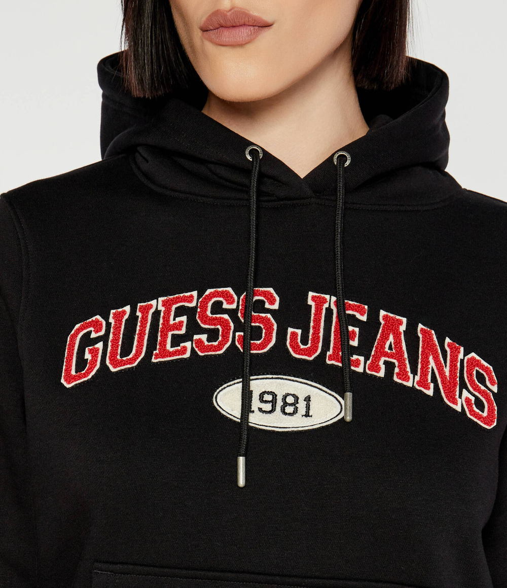 Худи Guess Jeans - черный(W4YQ09 KC811)