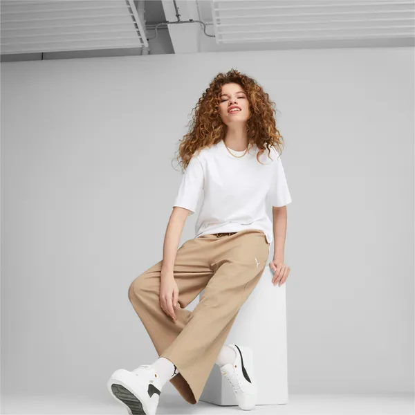 Брюки спортивные женская PUMA HER Straight Pants