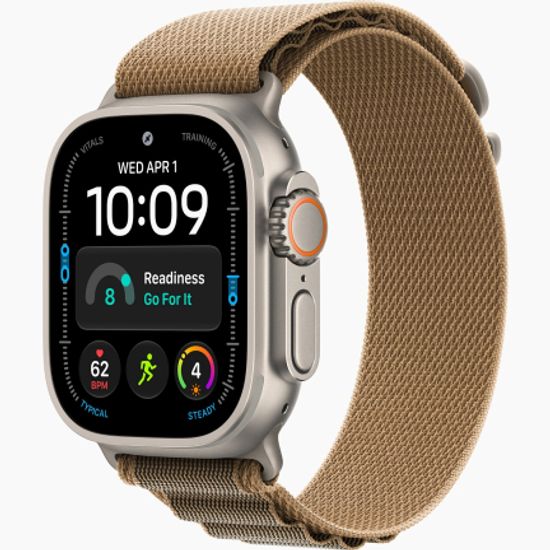 Apple Watch Ultra 4 (2026) 49mm Natural Titanium Case /Desert Alpine Loop