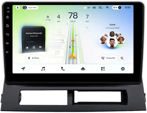 Магнитола для Toyota Prius 20 2003-2011 (наверх) - Teyes CC4L монитор 9" IPS, Android 14, Быстрая, Snapdragon 662, CarPlay, 4G SIM-слот