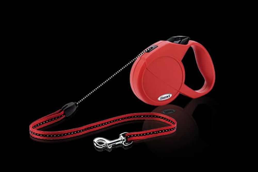 FLEXI рулетка Classic Basic 1/S (до 12 кг) трос 5 м красная FLEXI рулетка Classic Basic 1/S (до 12 кг) трос 5 м красная