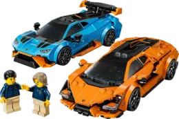 Конструктор LEGO Speed Champions 77238 Lamborghini Revuelto and Huracan STO