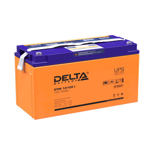 Аккумулятор DELTA DTM 12120 I - AGM ( 12В / 120Ач )