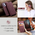 Чехол-книжка CaseMe Matte OPPO Reno 13 Pro global