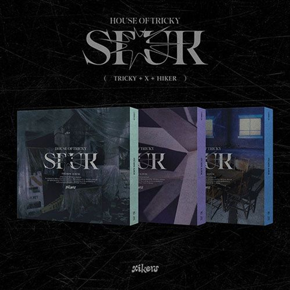 Альбом XIKERS - HOUSE OF TRICKY : SPUR 5th Mini Album RANDOM Version
