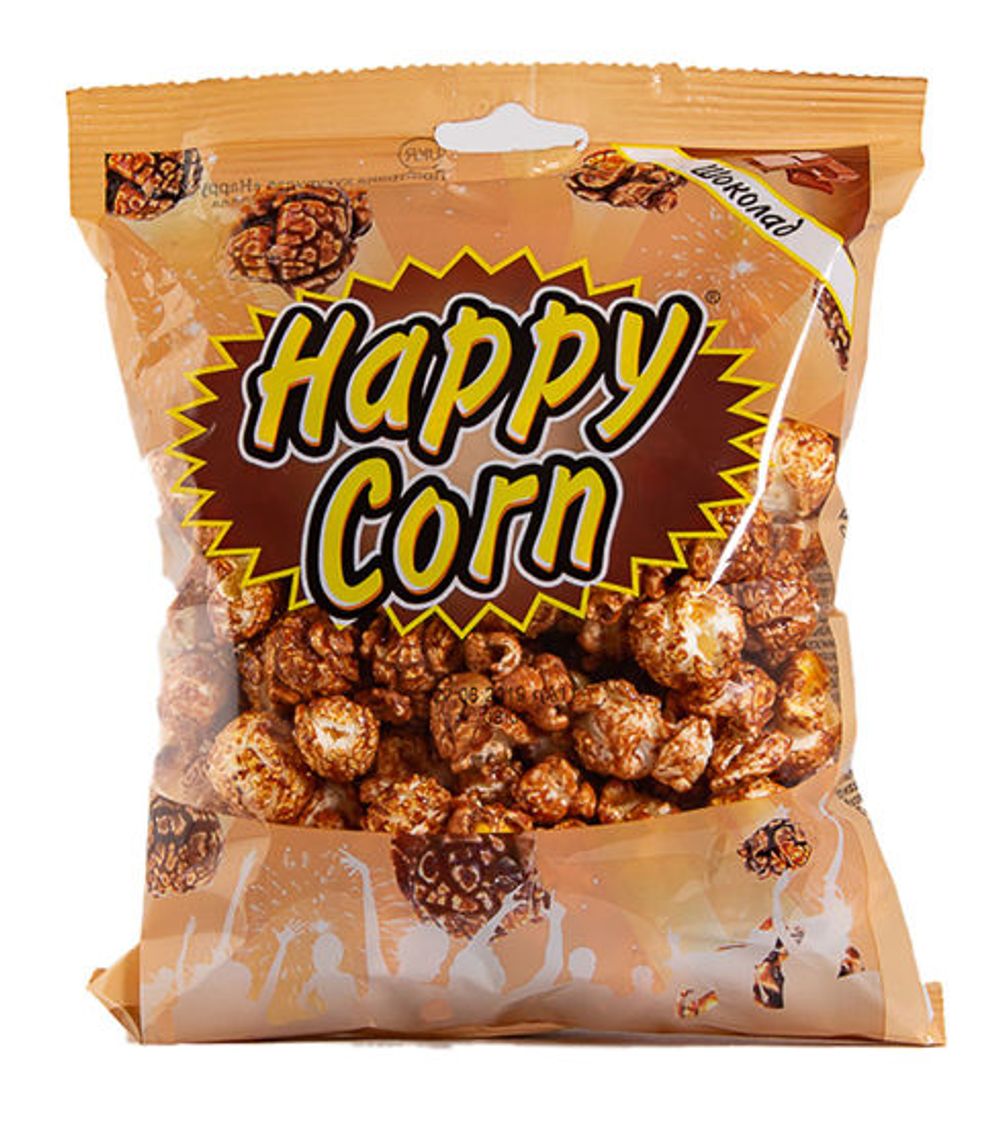 Воздуш. Кукуруза Happy Corn Шоколад 80г