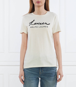 Футболка KATLIN-SHORT SLEEVE-ФУТБОЛКА LAUREN RALPH LAUREN - кремовый(200903384)