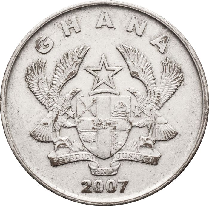 50 песев 2007 Гана F-VF