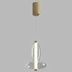 Светильник подвесной Crystal Lux QUASAR SP7W LED TRANSPARENT 3791/207