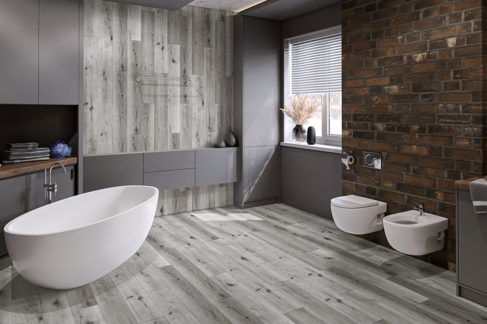 Кварц-винил LVT Damy Floor Family LVT 2.5 мм ДУБ КЛАССИЧЕСКИЙ СЕРЫЙ 4.13 м2