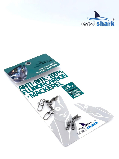 Поводок EastShark флюорокарбоновый 0.3*40см